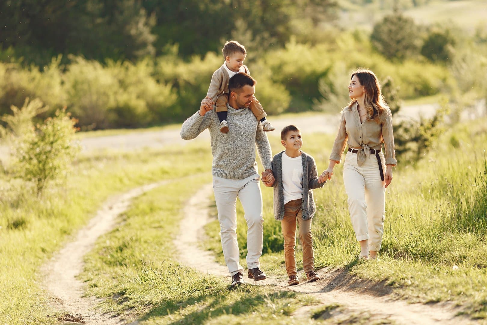 Familia feliz